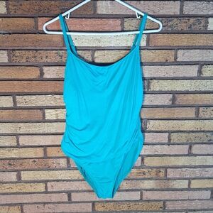 La Blanca Size 12 Teal Green Swimsuit